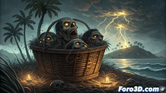 Basketful of heads: terror macabro con cabezas parlantes en cómic de Joe Hill