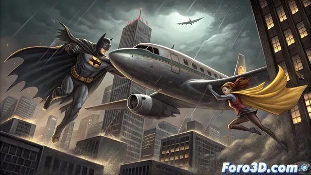Batman enfrenta nuevos héroes en Gotham City con poderes de Superman