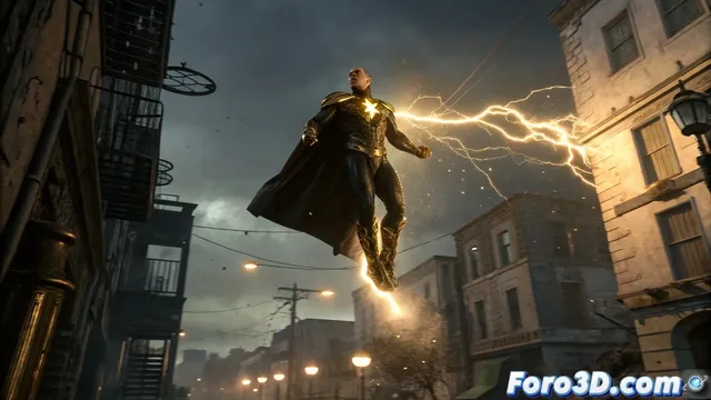 Los efectos visuales que convirtieron a The Rock en Black Adam