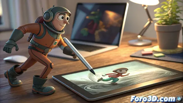 Blender 5 revoluciona Grease Pencil con mejoras en animación 2D e integración 3D