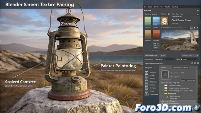 Solucionando problemas de texture painting en Blender
