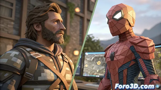 Blockbench vs software profesional: análisis comparativo para modelado low-poly