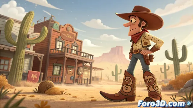 Boots and Bounties el cortometraje animado western de L'ESMA