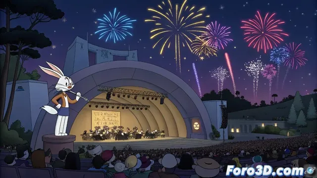 Bugs Bunny y la orquesta: un concierto animado en el Hollywood Bowl