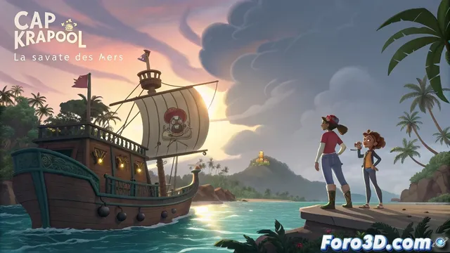 Cap Krapool: la nueva serie animada pirata con estilo cartoon