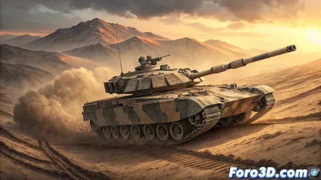 Características y modelado 3D del tanque Tipo 99 chino