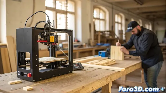 Carpinteros con impresora 3D para muebles perfectos