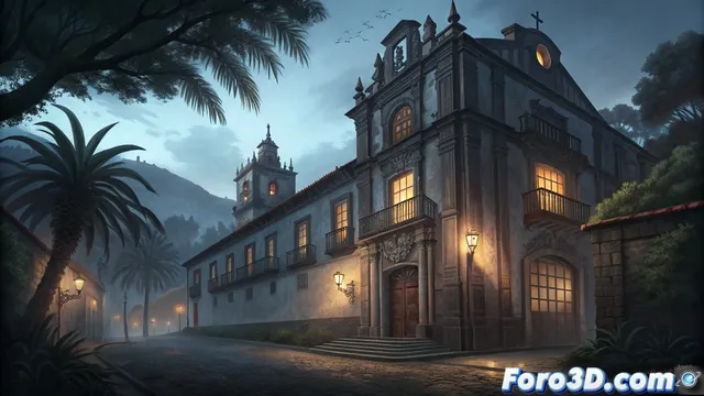 La Casa Lercaro revive su fantasma en Blender con modelado 3D y efectos sobrenaturales
