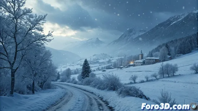 Ola de frío ártico provoca nevadas intensas en Castilla y León