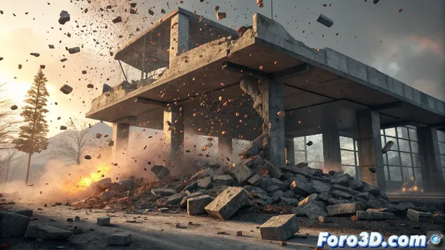 Chaos Destruction en Unreal Engine: el poder de la destrucción realista