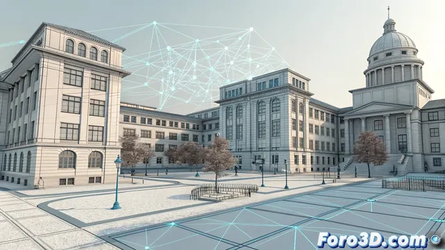 Visualizacion de ciberataques a universidades iberoamericanas en 3ds Max