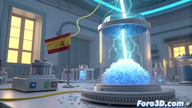 Científicos españoles generan electricidad añadiendo sal al hielo