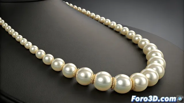 Simular collares de perlas con Reactor Rope en 3ds Max sin deformaciones