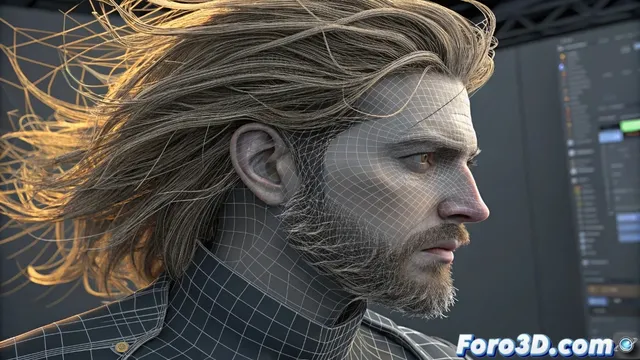 Creación de cabello realista en Blender con partículas hair