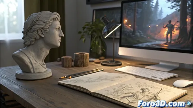 La esencia artística en el modelado 3D: más allá del dominio técnico