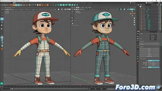 Técnica profesional para espejar animaciones en Maya