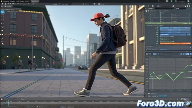 Secretos para crear ciclos de caminar perfectos en animación 3D