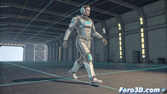 Mantener personajes CAT centrados para videojuegos en 3ds Max