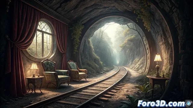 Creando una escena sobrenatural con dualidad dimensional en Pencil 2D