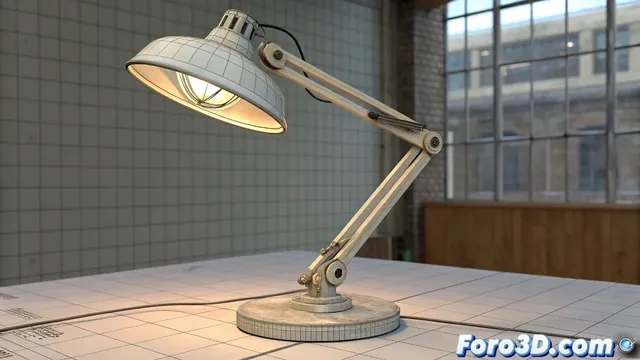 Solución definitiva a problemas de vinculación en lámparas articuladas con 3ds Max