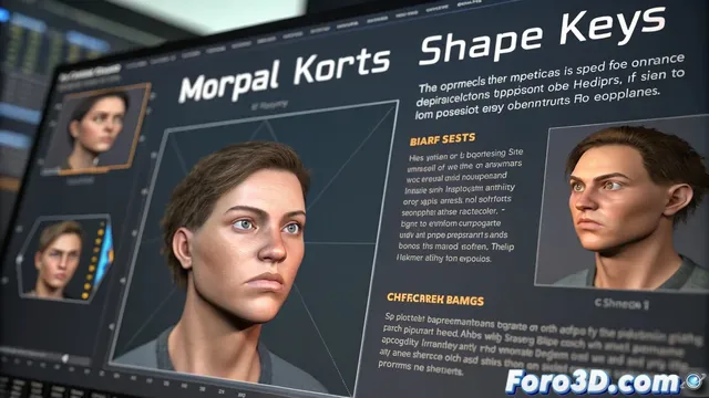 Dominando las shape keys para animación facial profesional