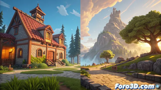 Comparativa entre el motor Napishtim de Falcom y Unreal Engine