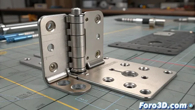 Controlando una bisagra con rigging básico en 3ds Max