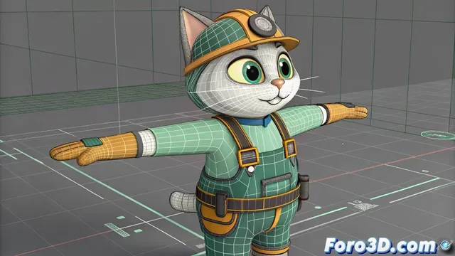 Controlar IK Targets en CAT para animación avanzada en 3ds Max