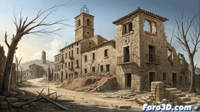 Corbera d'Ebre revive en AutoCAD como testimonio técnico de la memoria histórica