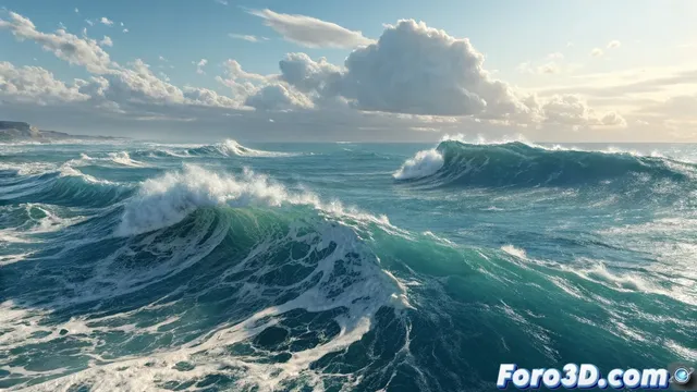 El Misterio del Océano Inmóvil: Creando Olas Realistas en LightWave 3D