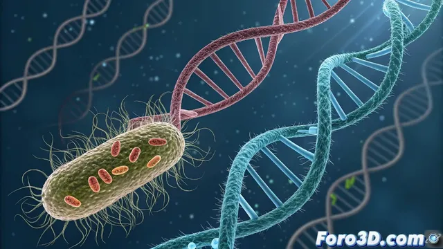 Creación de bacteria bioingenierizada Syn57 representada en AutoCAD