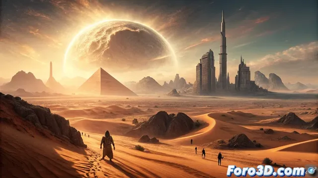 Creación del desierto de los mil espejos en Autodesk Maya