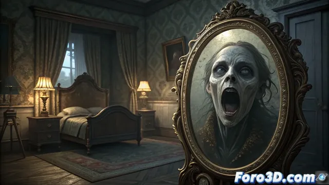 Inkscape: recreando el espejo de la habitación 237 con influencia de the shining