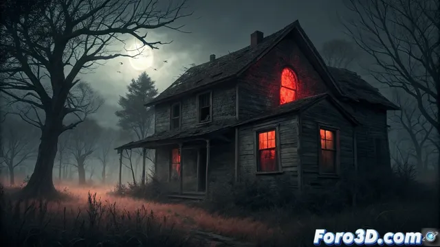 GIMP: creando la casa con la ventana roja de leyendas rurales