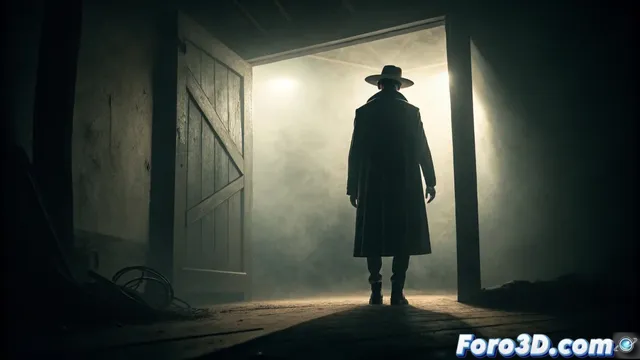 Seguimiento y estabilización del Hombre del Sombrero en Mocha Pro para terror psicológico