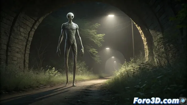 Modelado del Hombre Sin Rostro A-67 en Rhinoceros para terror psicológico