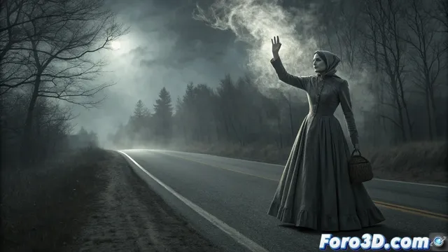 Simulación de vestimenta para La Mujer de Gris en Marvelous Designer