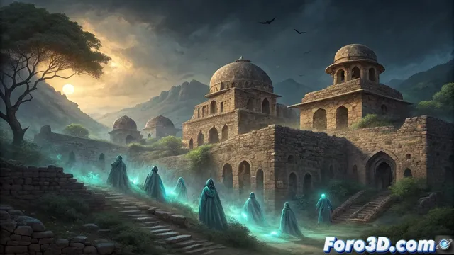 Ilustrando la maldición del Fuerte de Bhangarh en Adobe Illustrator