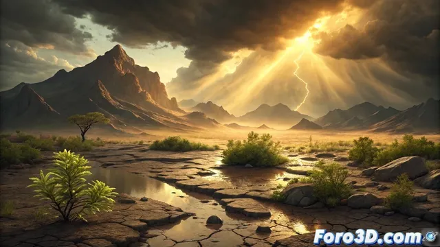 Creando dualidad caos-oportunidad en Terragen