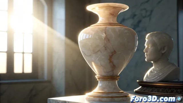 Crear material realista de alabastro para fachadas en 3ds Max con V-Ray