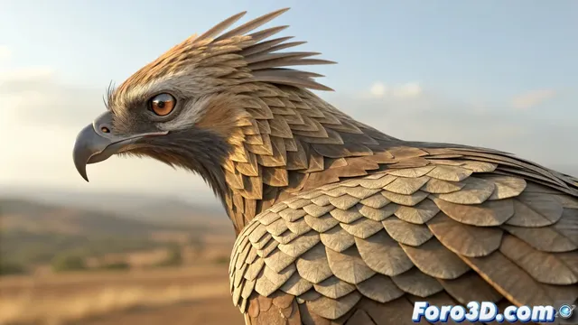 El desafío del plumaje realista con técnicas avanzadas para plumas en 3ds Max