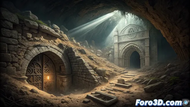 La cripta secreta de la Catedral de Burgos: recreación en Autodesk Maya