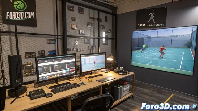 Cupra Gamechangers muestra el pádel que inspira el diseño 3D