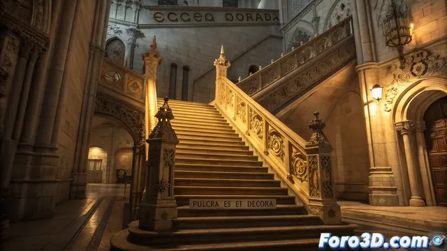 Los secretos arquitectónicos de la Catedral de Burgos recreados en Blender