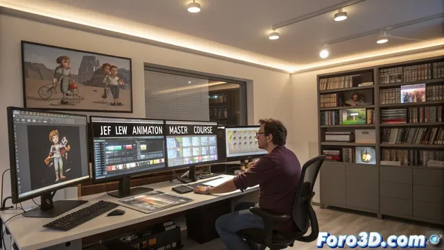 Aprender animación profesional con los cursos en DVD de Jef Lew