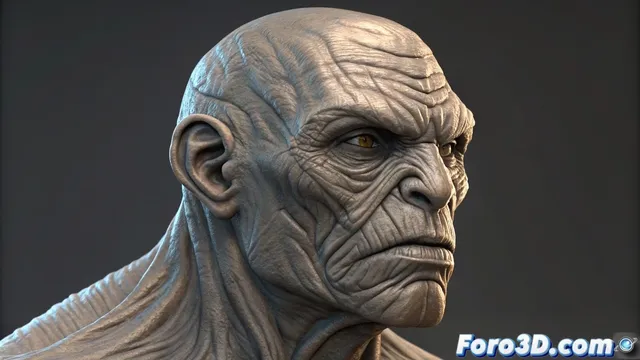 DamStandard en ZBrush: El cincel digital para líneas definidas