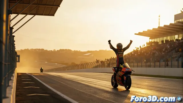 Dani Holgado conquista la pole en el GP de Valencia mientras Moreira mira el título