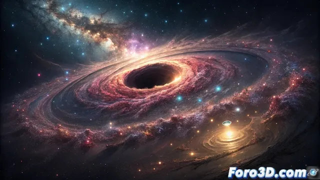 Descubrimiento de agujero negro masivo en galaxia pequeña desafía teorías astronómicas