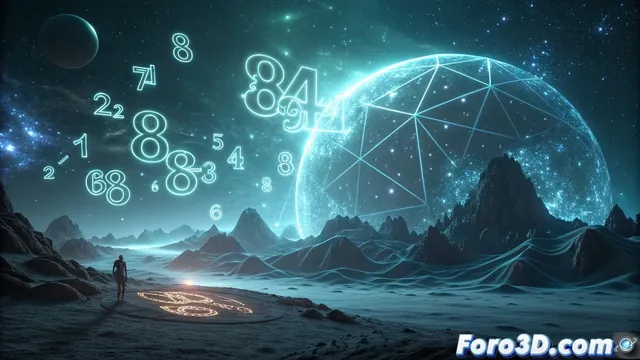 Visualización del número primo más grande en Cinema 4D