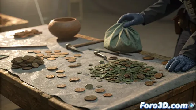Desmantelada red que vendía 3.000 monedas de la Edad de Cobre por internet